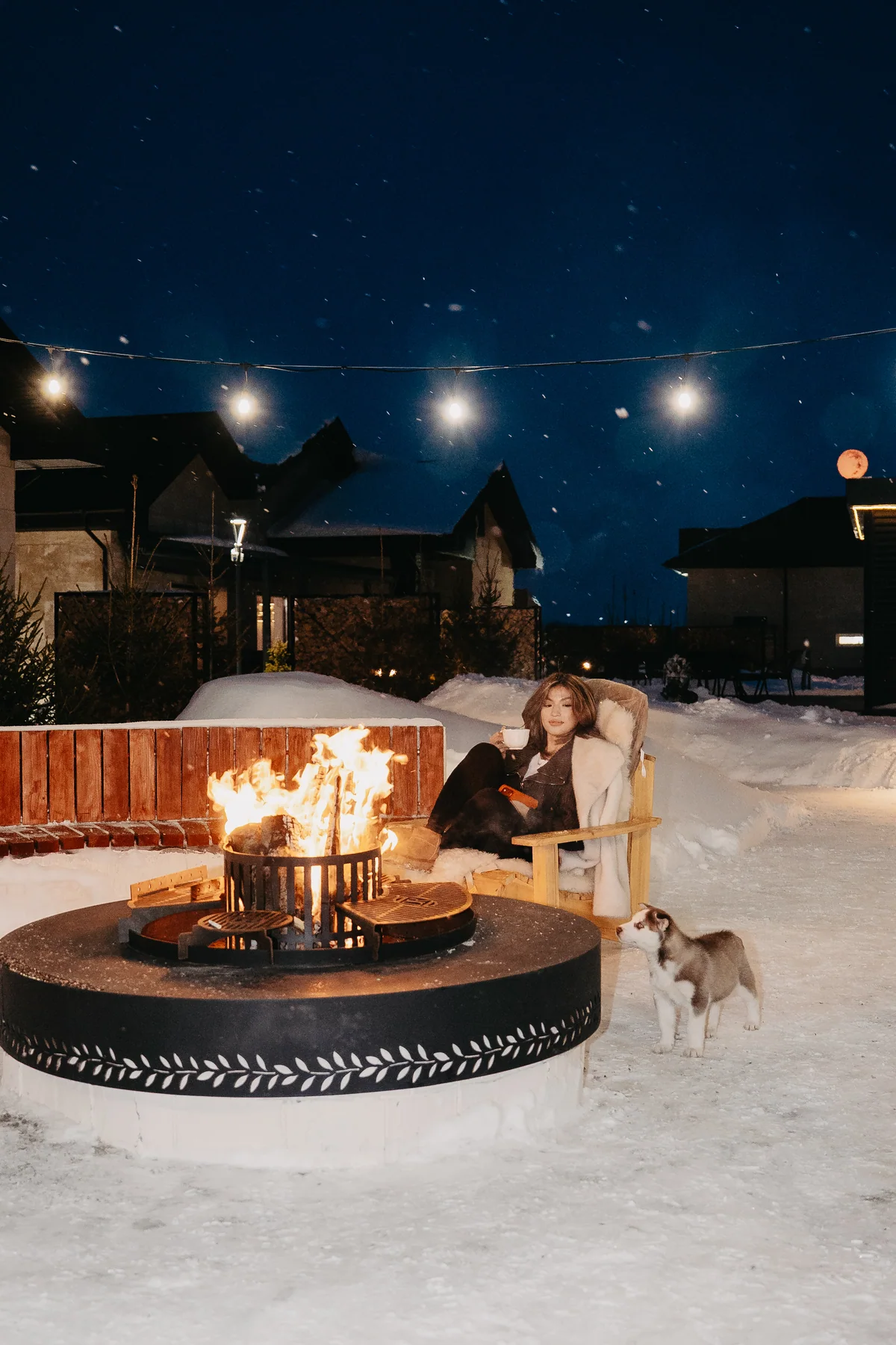 Вечер у огня в Dara Resort